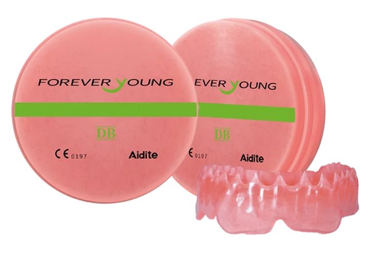 Disques Aidite Forever Young, base rose